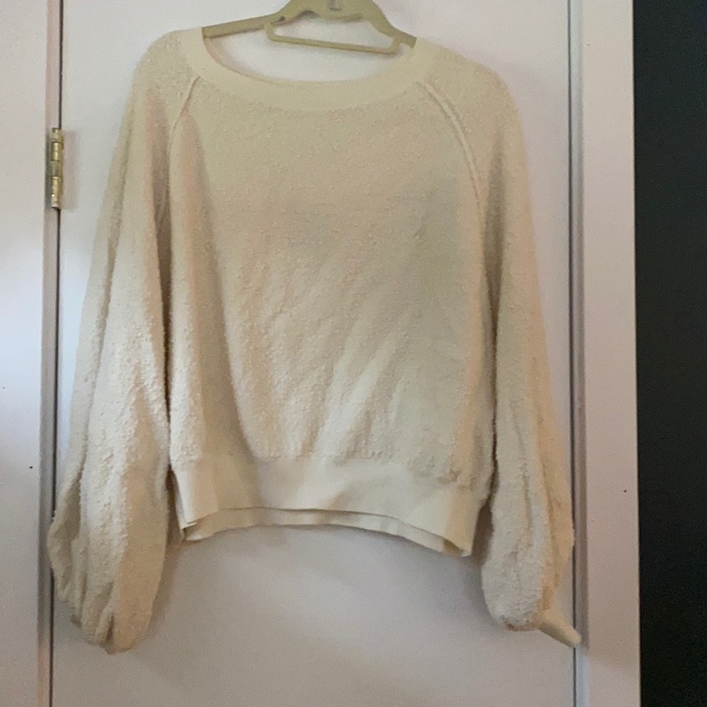 Wide neck sweater
